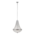 Markslöjd 105317 - Lampadario di cristallo a sospensione con catena GRÄNSÖ 3xE14/40W/230V