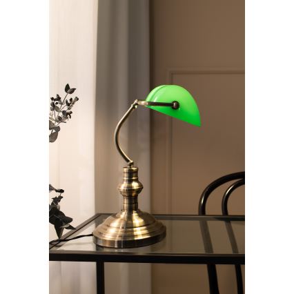 Markslöjd 105931 - Lampada da tavolo BANKERS 1xE14/40W/230V