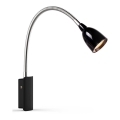 Markslöjd 105940 - Lampada LED flessibile TULIP LED/2,5W/230V nero