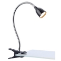 Markslöjd 106092 - Lampada LED da tavolo con morsetto TULIP LED/3W/230V nera
