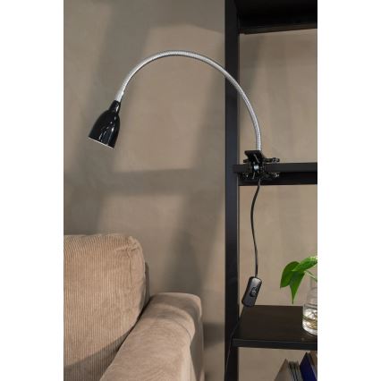 Markslöjd 106092 - Lampada LED da tavolo con morsetto TULIP LED/3W/230V nera
