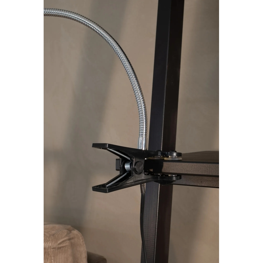 Markslöjd 106092 - Lampada LED da tavolo con morsetto TULIP LED/3W/230V nera