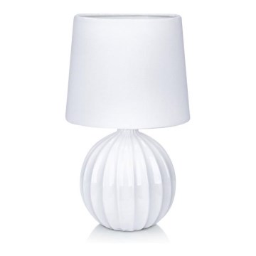 Markslöjd 106884 - Lampada da tavolo MELANIE 1xE14/40W/230V bianca