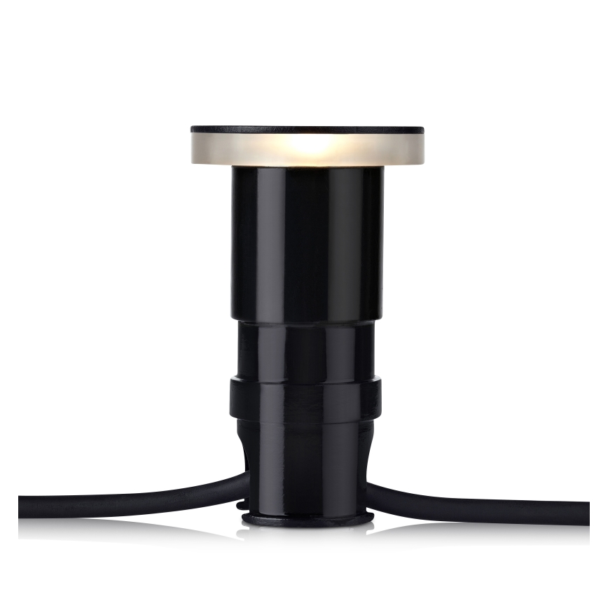 Markslöjd 106935 - Lampada da incasso LED per esterni GARDEN24 LED/3W/24V IP44 nero