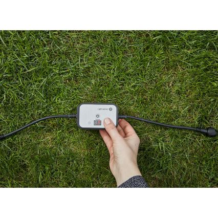 Markslöjd 106936 - Sensore crepuscolare con temporizzatore GARDEN24 24V IP44