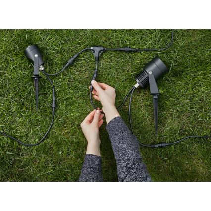 Markslöjd 106939 - Connettore a Y per collegamenti GARDEN24 IP44