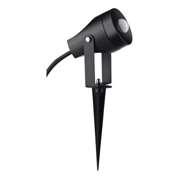 Markslöjd 106940 - Sensore da esterno per movimento e crepuscolare PIR GARDEN24 IP44 nero
