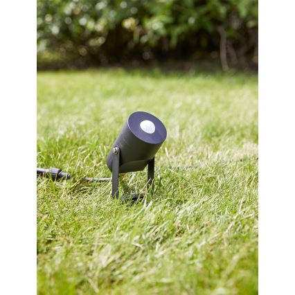 Markslöjd 106940 - Sensore da esterno per movimento e crepuscolare PIR GARDEN24 IP44 nero