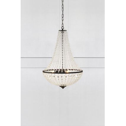 Marpzlöjd 107028 - Lampadario di cristallo dimmerabile da bagno GRÄNSÖ 3xE14/40W/230V