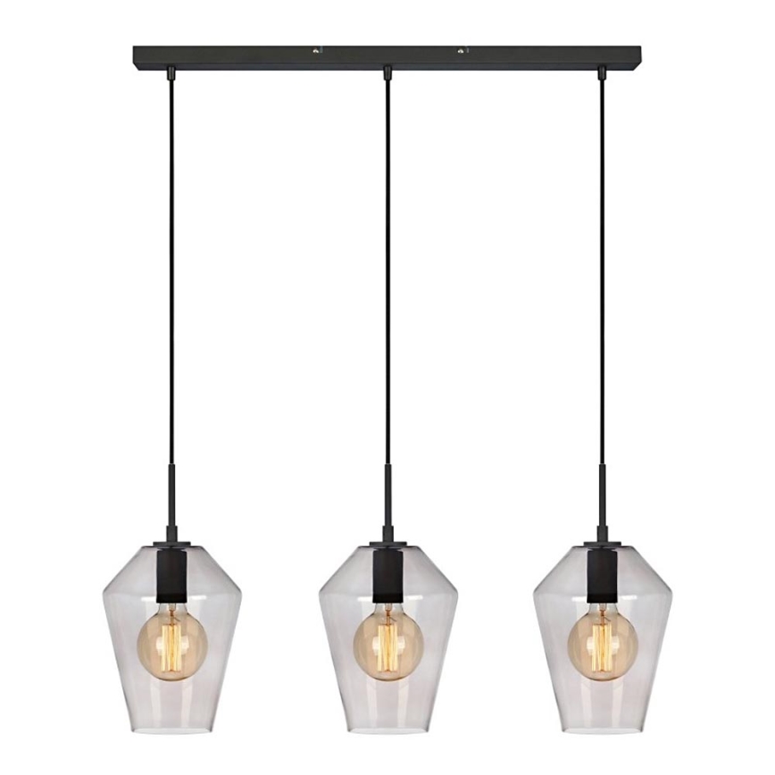 Markslöjd 107132 - Lampadario a sospensione con filo RETRO 3xE27/60W/230V