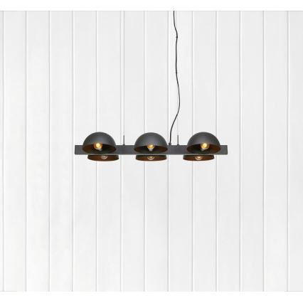 Marpzlöjd 107138 - Lampadario a sospensione con filo FLAMINGO 6xE14/40W/230V nero
