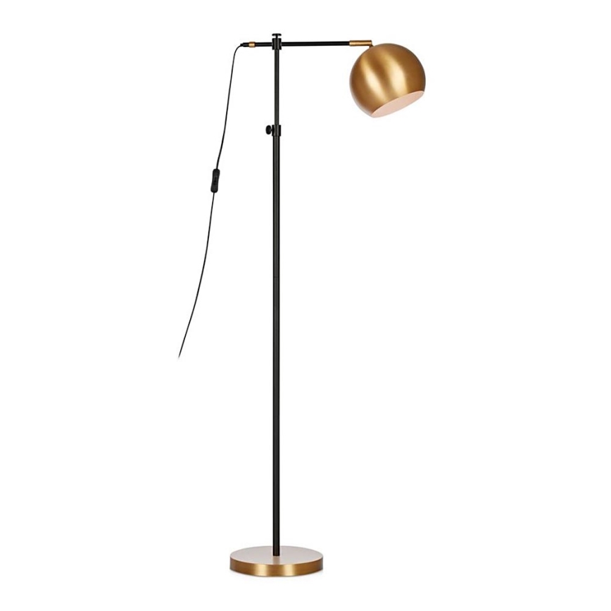 Markslöjd 107231 - Lampada da terra CHESTER 1xE27/40W/230V nero/bronzo