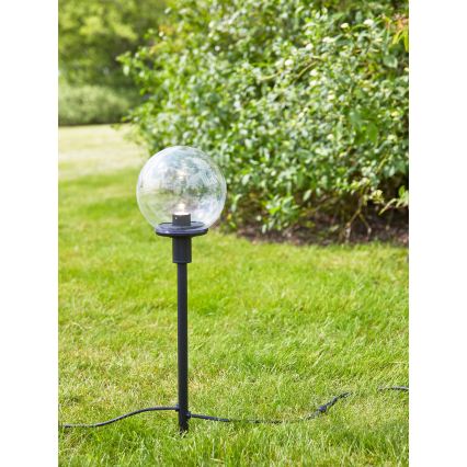Markslöjd 107283 - Lampada LED da esterno GARDEN24 LED/3W/24V 81 cm IP44 nero/trasparente