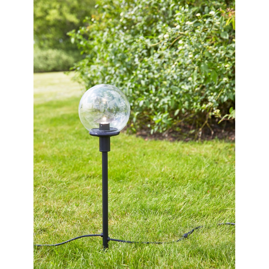 Markslöjd 107283 - Lampada LED da esterno GARDEN24 LED/3W/24V 81 cm IP44 nero/trasparente