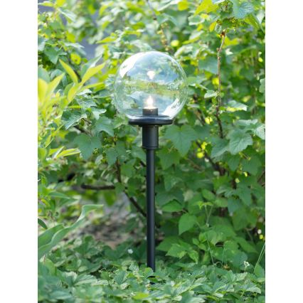 Markslöjd 107283 - Lampada LED da esterno GARDEN24 LED/3W/24V 81 cm IP44 nero/trasparente