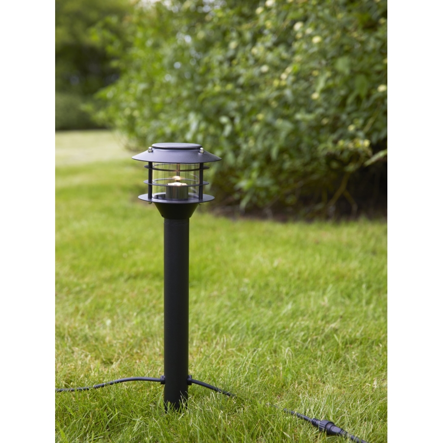 Markslöjd 107290 - Lampada da esterno LED GARDEN 24 LED/3W/24V 45 cm IP44 nero