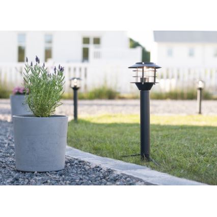 Markslöjd 107290 - Lampada da esterno LED GARDEN 24 LED/3W/24V 45 cm IP44 nero