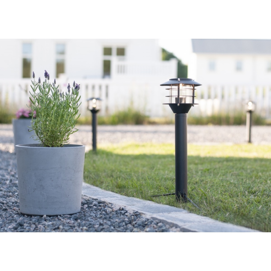Markslöjd 107290 - Lampada da esterno LED GARDEN 24 LED/3W/24V 45 cm IP44 nero