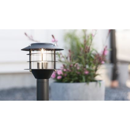 Markslöjd 107290 - Lampada da esterno LED GARDEN 24 LED/3W/24V 45 cm IP44 nero
