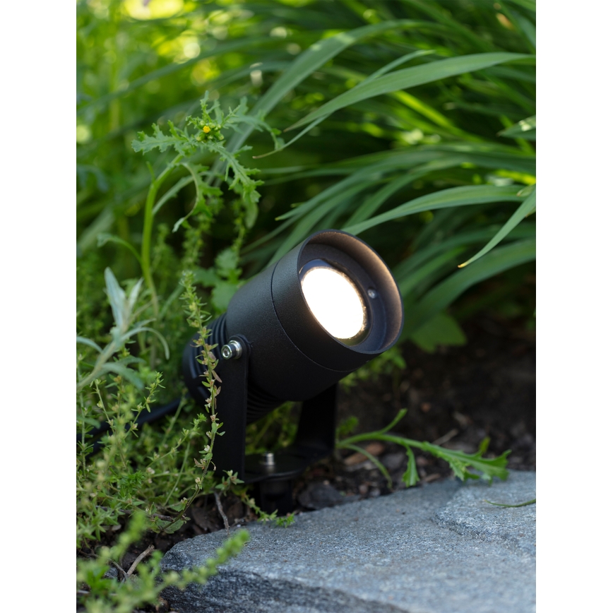 Markslöjd 107291 - Lampada da esterno LED GARDEN24 LED/15W/24V IP44 nera