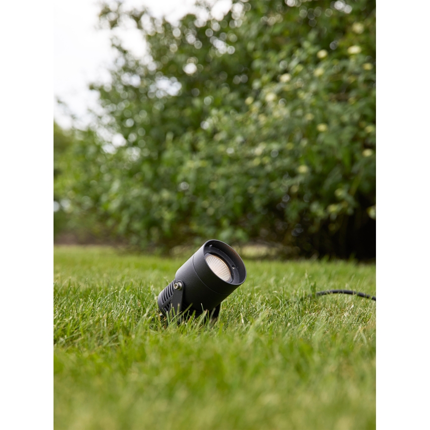 Markslöjd 107291 - Lampada da esterno LED GARDEN24 LED/15W/24V IP44 nera