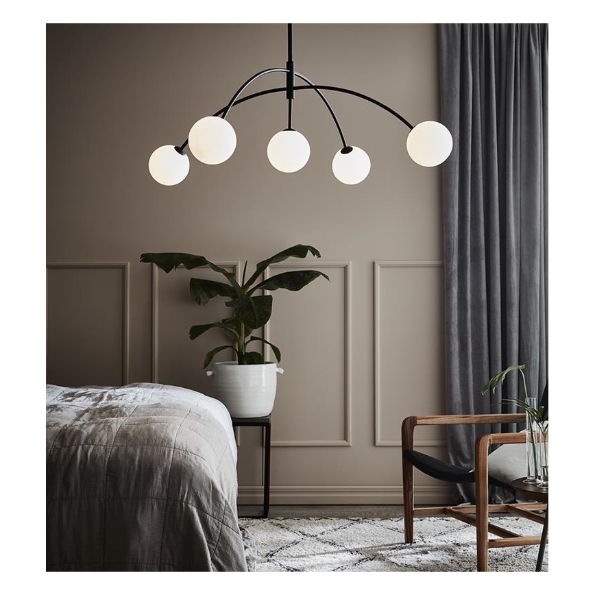 Markslöjd 107560 - Lampadario a sospensione con filo HEAVEN 5xG9/28W/230V