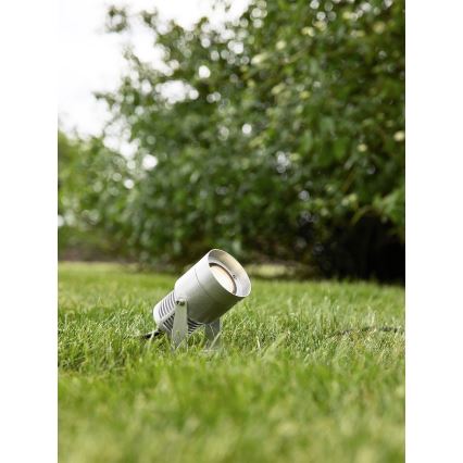 Markslöjd 107714 - Lampada LED da esterno GARDEN24 LED/6W/24V IP44 cromo opaco
