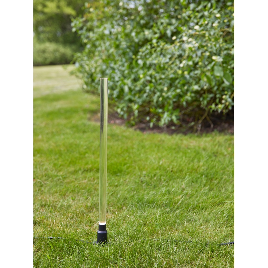 Markslöjd 107719 - Lampada da esterno LED GARDEN24 LED/3W/24V 66 cm IP44 nero/trasparente