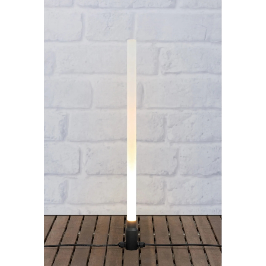 Markslöjd 107719 - Lampada da esterno LED GARDEN24 LED/3W/24V 66 cm IP44 nero/trasparente