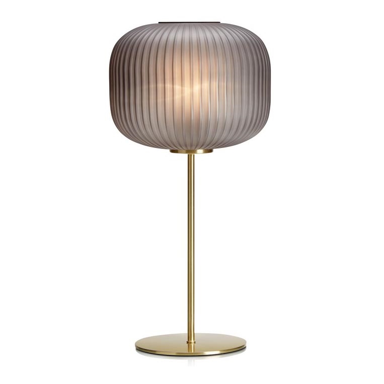 Markslöjd 107820 - Lampada da tavolo SOBER 1xE27/60W/230V ottone