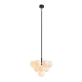 Markslöjd 107911 - Lampadario a stelo MERLOT 13xG9/20W/230V Ø 56 cm bianco/nero
