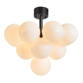 Markslöjd 107913 - Lampadario a plafone MERLOT 13xG9/20W/230V Ø 56 cm bianco/nero