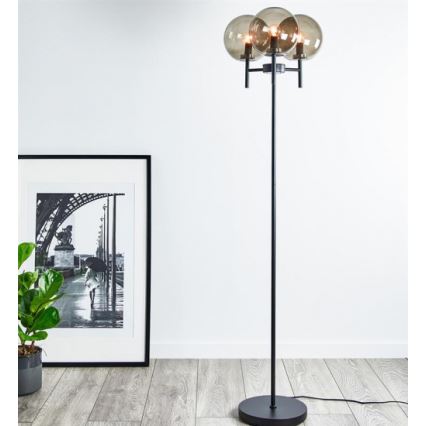 Markslöjd 107947 - Lampada da terra CROWN 3xE14/20W/230V