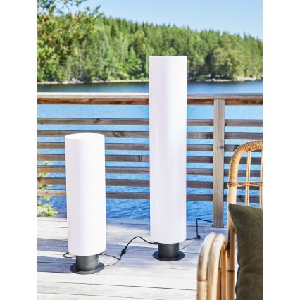 Markslöjd 107985 - Lampada da esterno LED GARDEN24 LED/12W/24V 70 cm IP44 nera