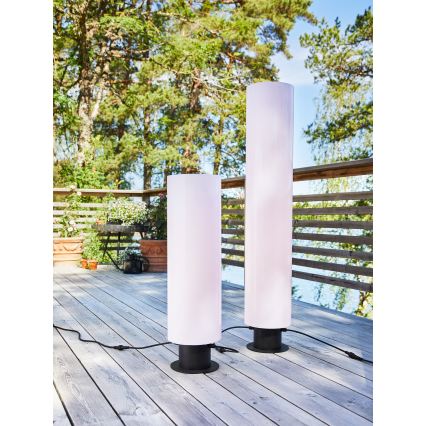 Markslöjd 107985 - Lampada da esterno LED GARDEN24 LED/12W/24V 70 cm IP44 nera