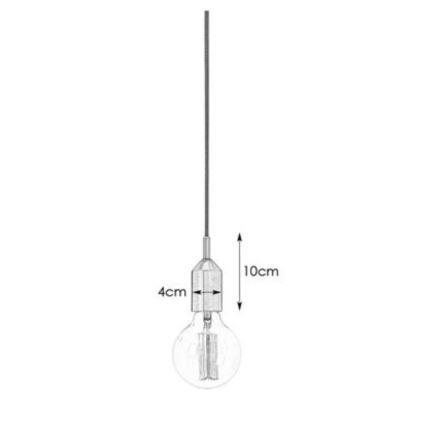 Markslöjd 108098 - Lampadario su filo BRONX 1xE27/60W/230V bronzo