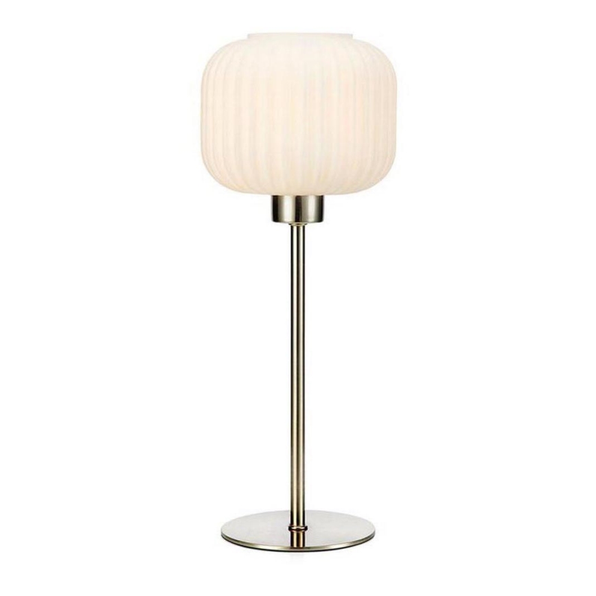 Markslöjd 108121 - Lampada da tavolo SOBER 1xE27/60W/230V cromo opaco