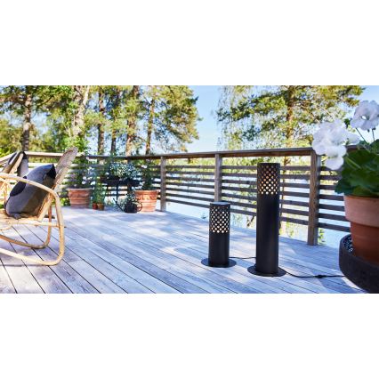 Markslöjd 108175 - Lampada da esterno LED GARDEN24 LED/6W/24V 68 cm IP44 nero