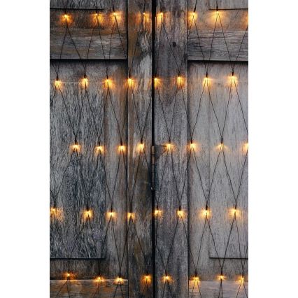 Markslöjd 108178 - Tenda natalizia LED da esterno GARDEN24 160xLED/24V 2x2m bianco caldo