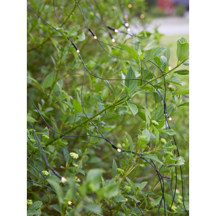Markslöjd 108178 - Tenda natalizia LED da esterno GARDEN24 160xLED/24V 2x2m bianco caldo