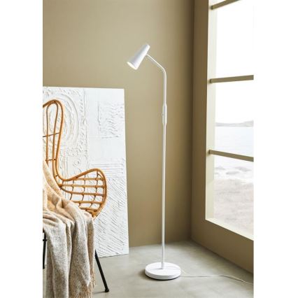 Markslöjd 108205 - Lampada da terra CREST 1xGU10/7W/230V bianco