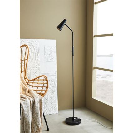 Markslöjd 108206 - Lampada da terra CREST 1xGU10/7W/230V nero