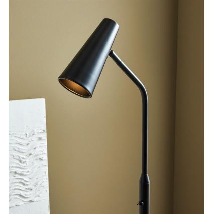 Markslöjd 108206 - Lampada da terra CREST 1xGU10/7W/230V nero