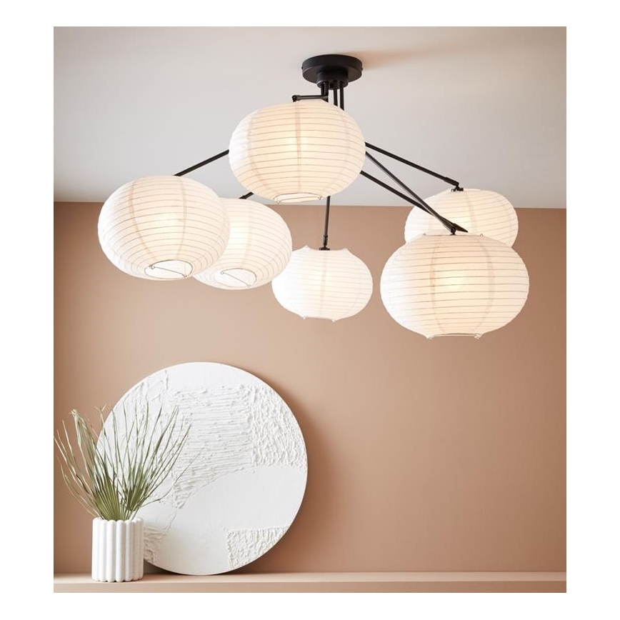 Markslöjd 108216 - Lampadario a plafone GALAXY 7xE27/15W/230V