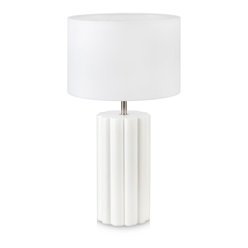 Markslöjd 108220 - Lampada da tavolo COLONNA 1xE14/18W/230V bianco