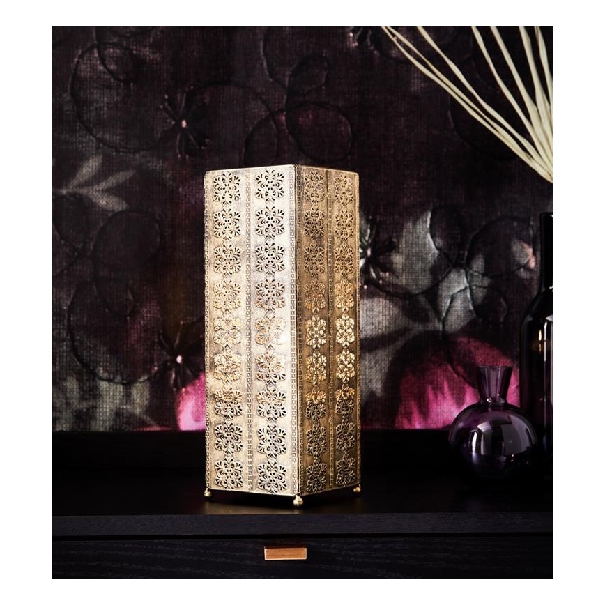 Markslöjd 108223 - Lampada da tavolo AGRA 1xE14/18W/230V oro