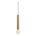 Markslöjd 108259 - Lampadario a sospensione con filo SENCILLO 1xE27/40W/230V oro