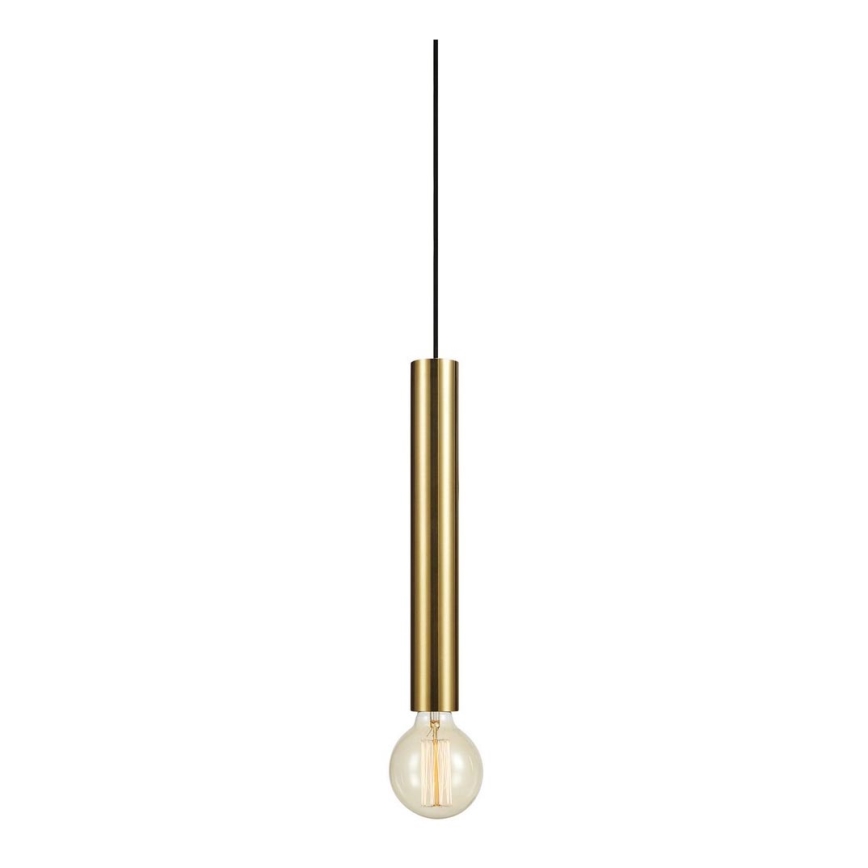 Markslöjd 108259 - Lampadario a sospensione con filo SENCILLO 1xE27/40W/230V oro