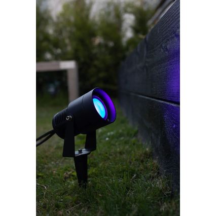 Markslöjd 108404 - Lampada da esterno LED RGBW GARDEN24 LED/6W/24V 30 cm IP44 nera