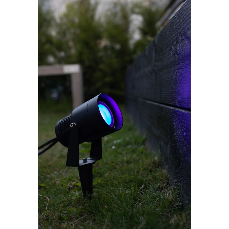 Markslöjd 108404 - Lampada da esterno LED RGBW GARDEN24 LED/6W/24V 30 cm IP44 nera